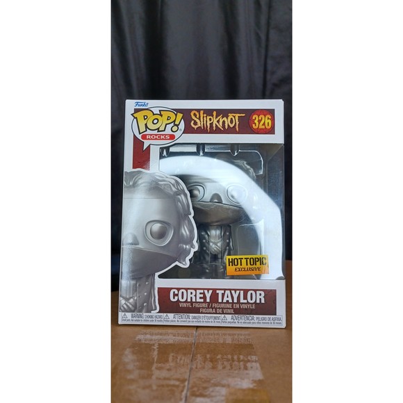 Funko Pop! Vinyl Figure Rocks Slipknot Corey Taylor (Platinum) 326 - Picture 4 of 9